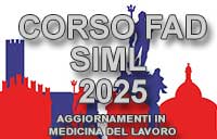 Aggiornamenti in medicina del lavoro 2025 Corso FAD: Aggiornamenti in medicina del lavoro 2025